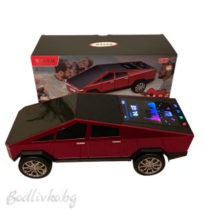 Колона, Bluetooth, Тесла, Цветен екран, качествен звук, 3 цвята