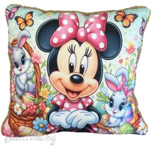 ВЕЛИКДЕНСКА Декоративна възглавница, мини Маус 